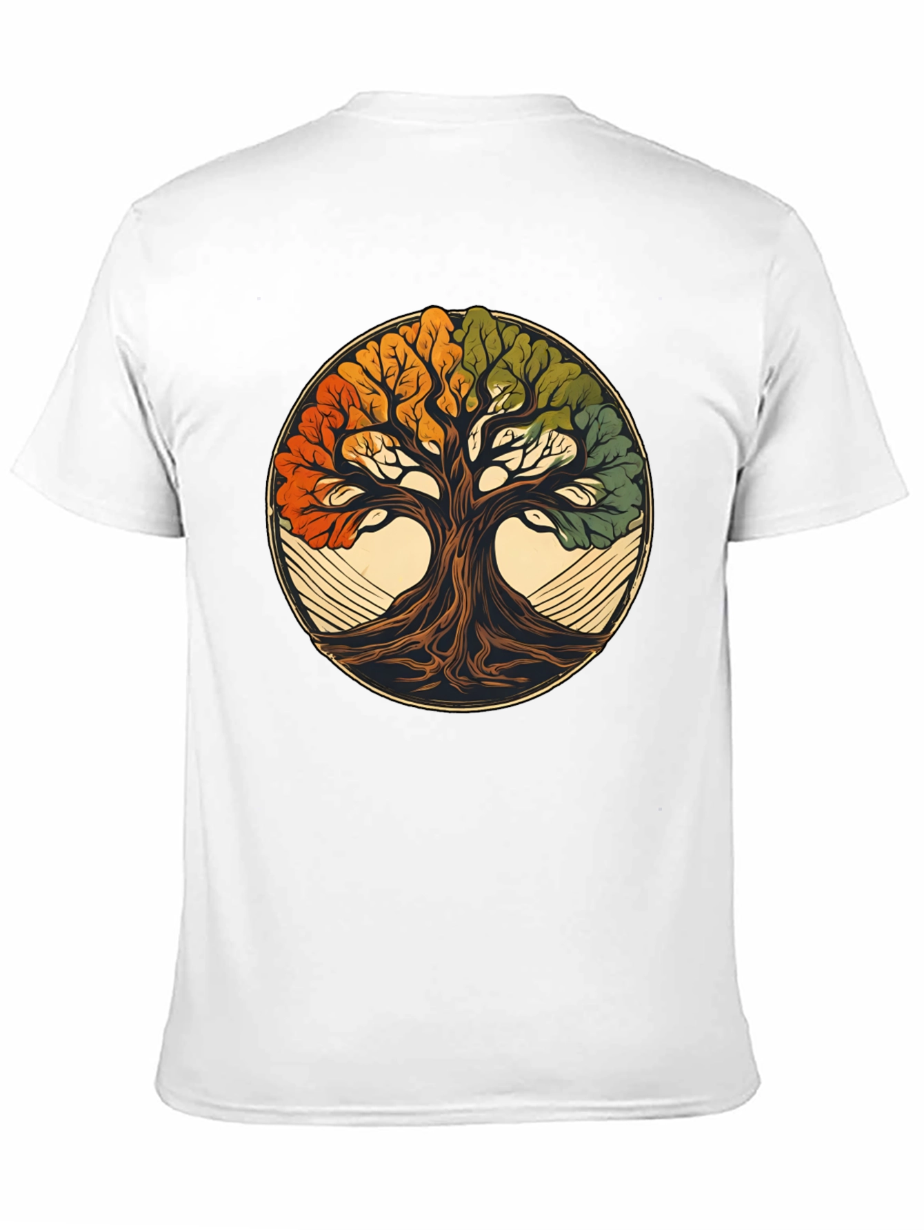 Camiseta Negra Árbol de la Vida