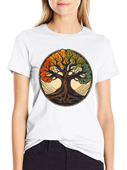 Camiseta Negra Árbol de la Vida
