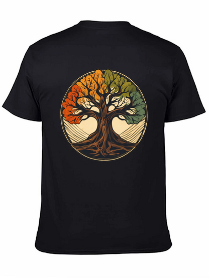 Camiseta Negra Árbol de la Vida