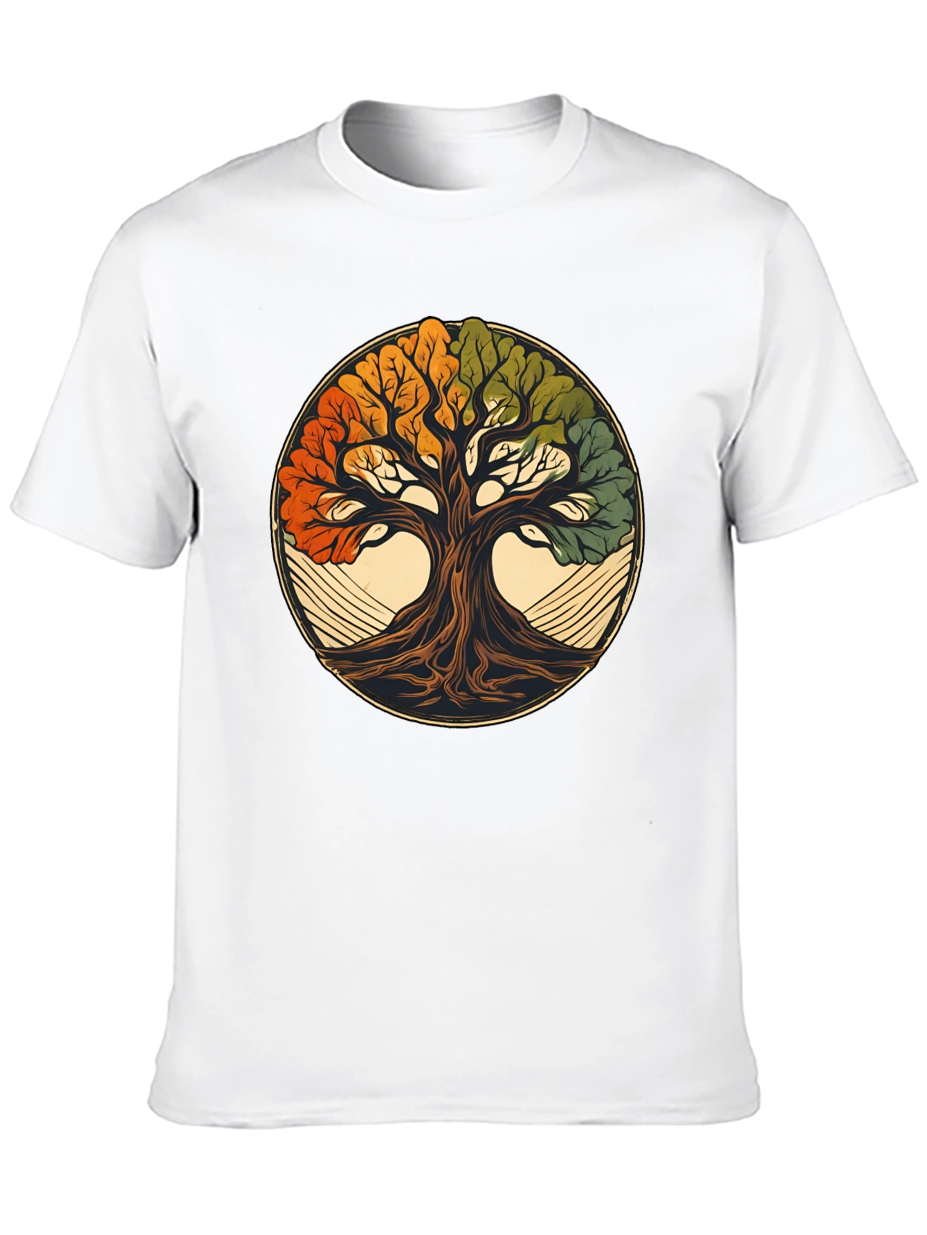Camiseta Negra Árbol de la Vida