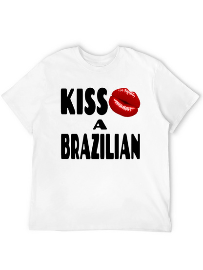 Camiseta Negra Kiss a Brazilian - Diseño Atrevido