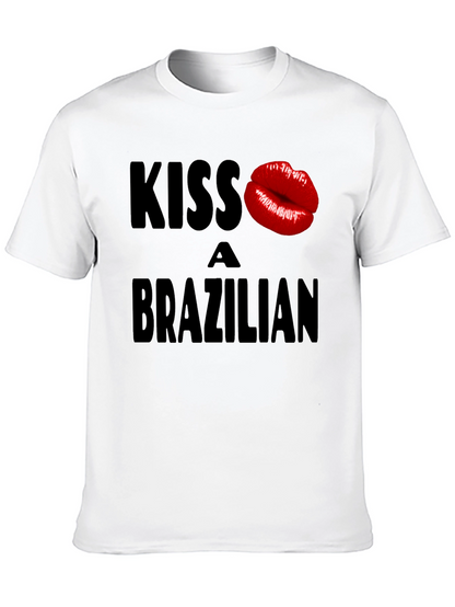 Camiseta Negra Kiss a Brazilian - Diseño Atrevido