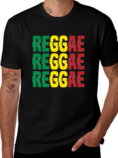Camiseta Reggae para Hombre - Diseño Llamativo
