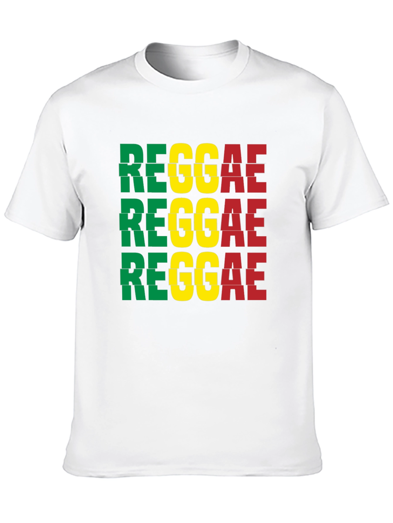 Camiseta Reggae para Hombre - Diseño Llamativo