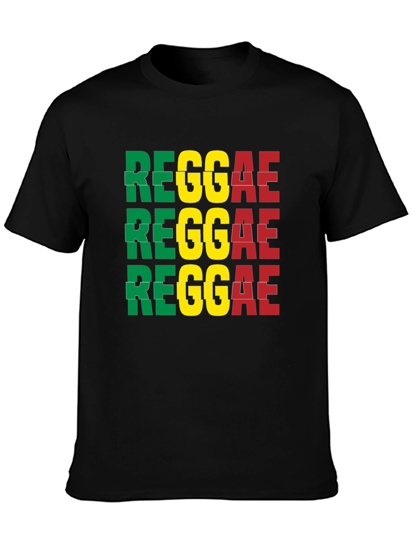 Camiseta Reggae para Hombre - Diseño Llamativo