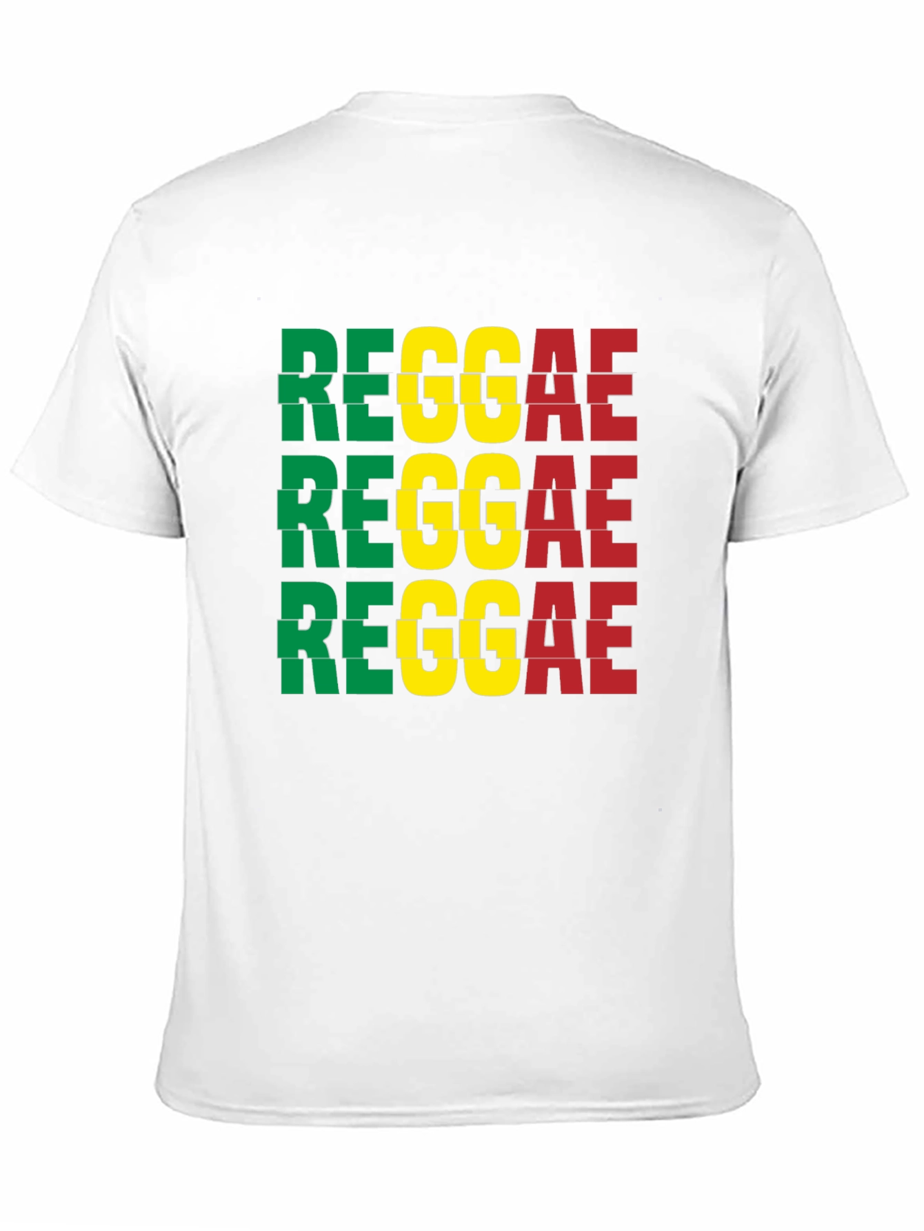 Camiseta Reggae para Hombre - Diseño Llamativo
