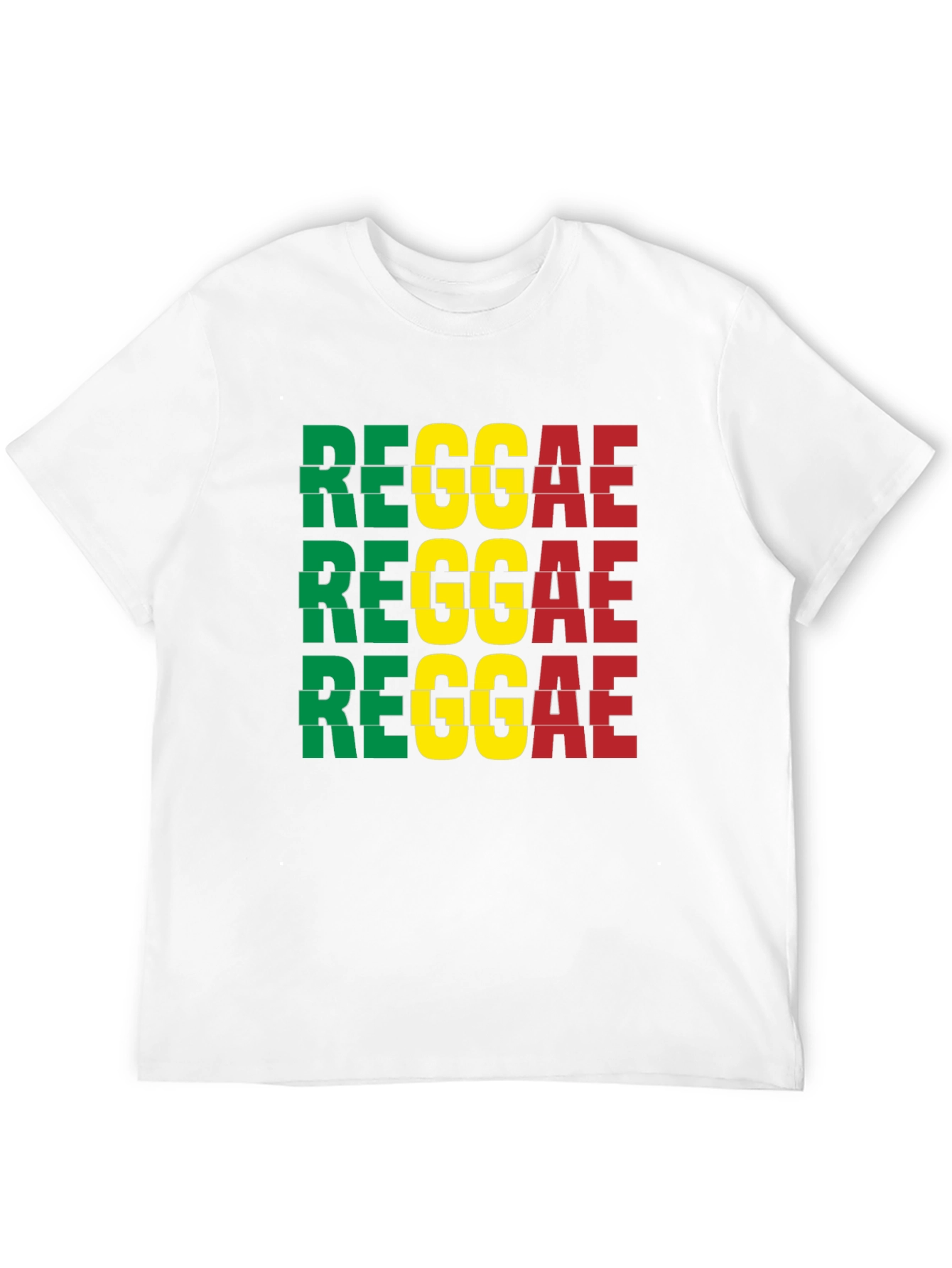 Camiseta Reggae para Hombre - Diseño Llamativo