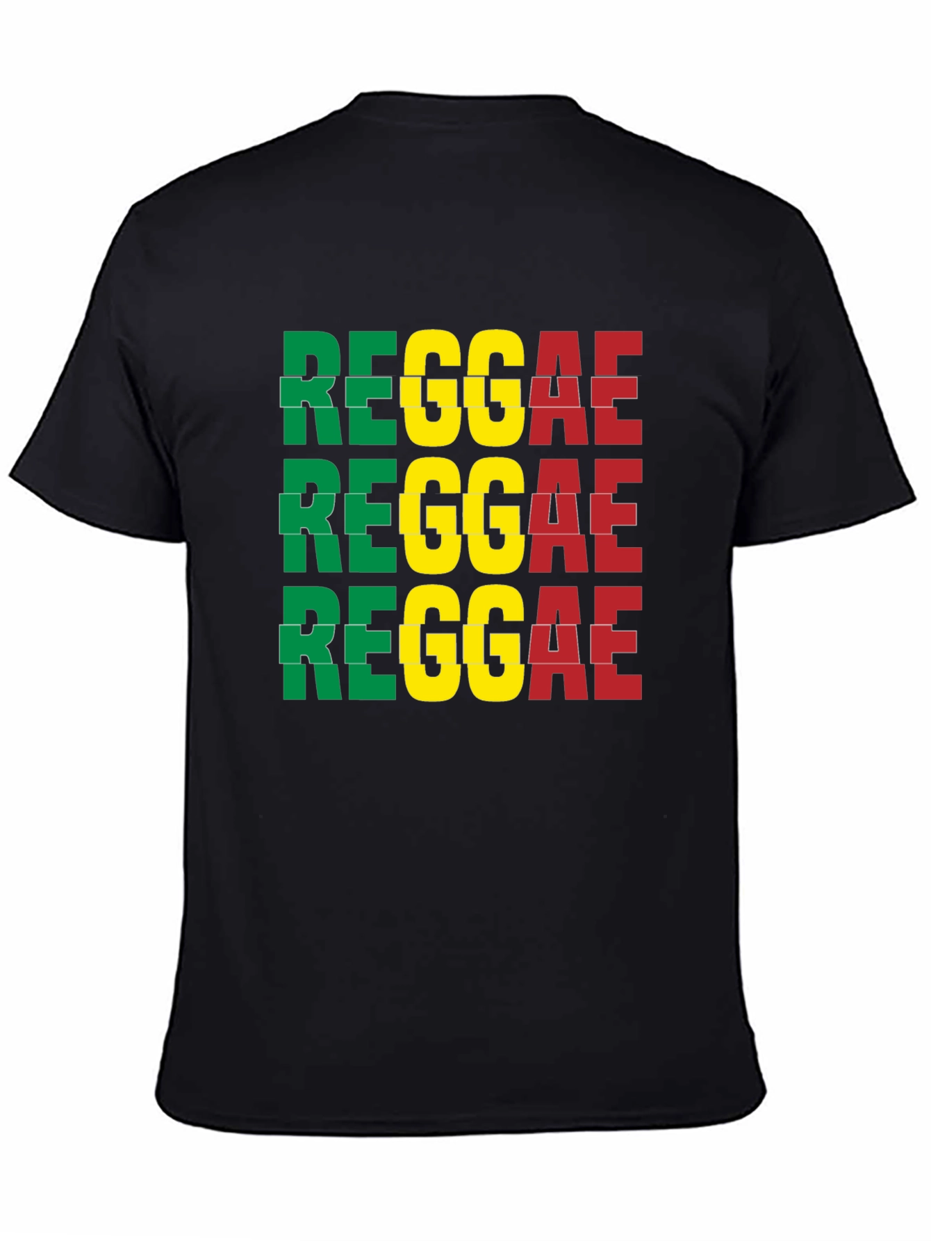 Camiseta Reggae para Hombre - Diseño Llamativo