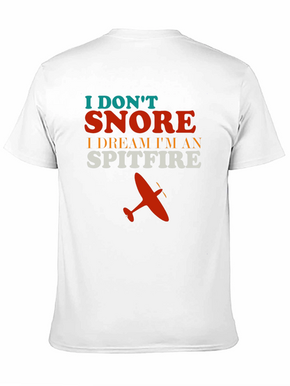 Camiseta Hombre No Ronco Soy un Spitfire