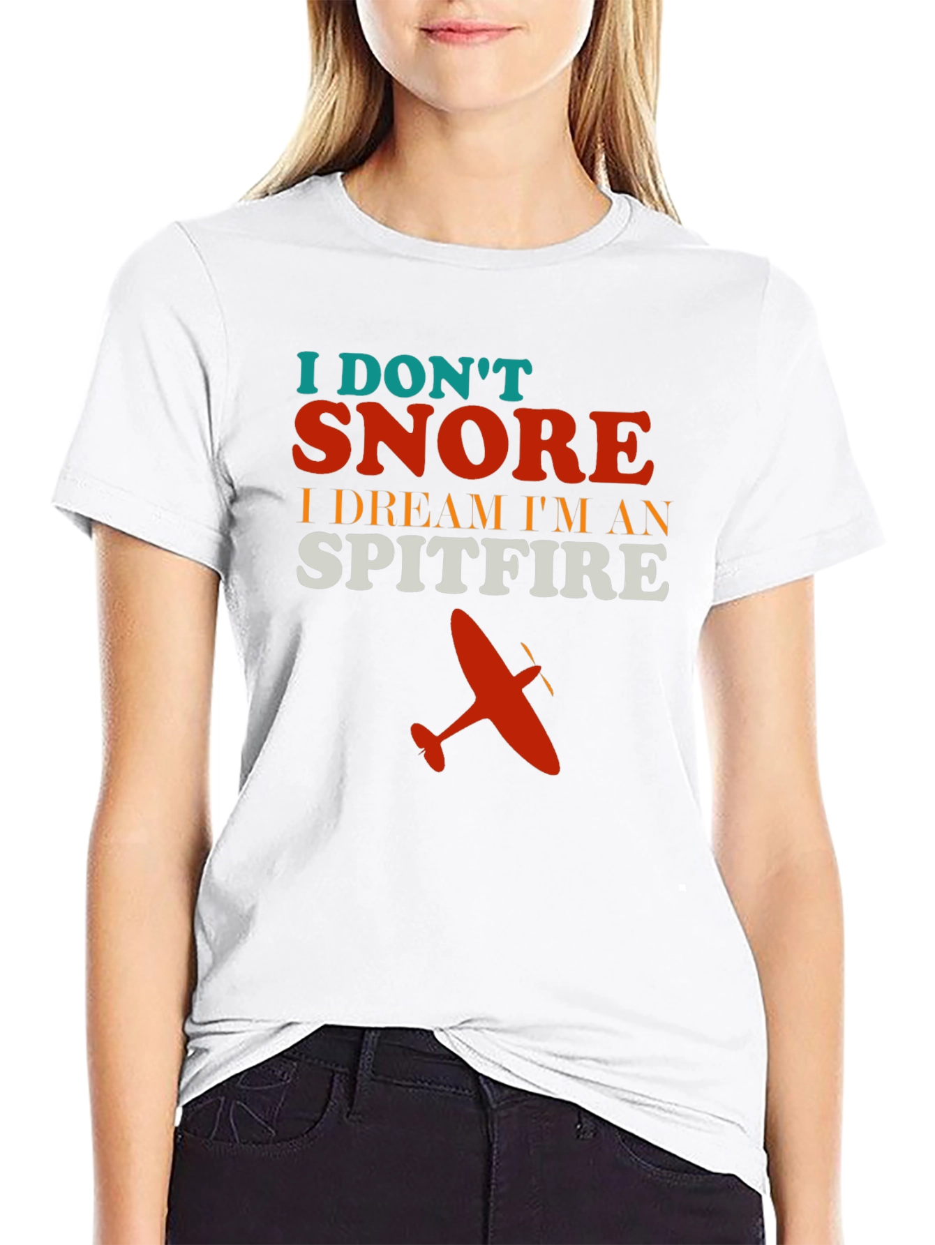 Camiseta Hombre No Ronco Soy un Spitfire