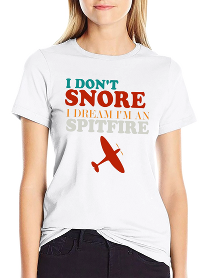 Camiseta Hombre No Ronco Soy un Spitfire