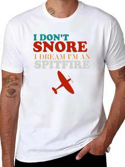 Camiseta Hombre No Ronco Soy un Spitfire