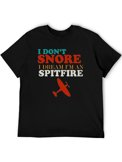 Camiseta Hombre No Ronco Soy un Spitfire