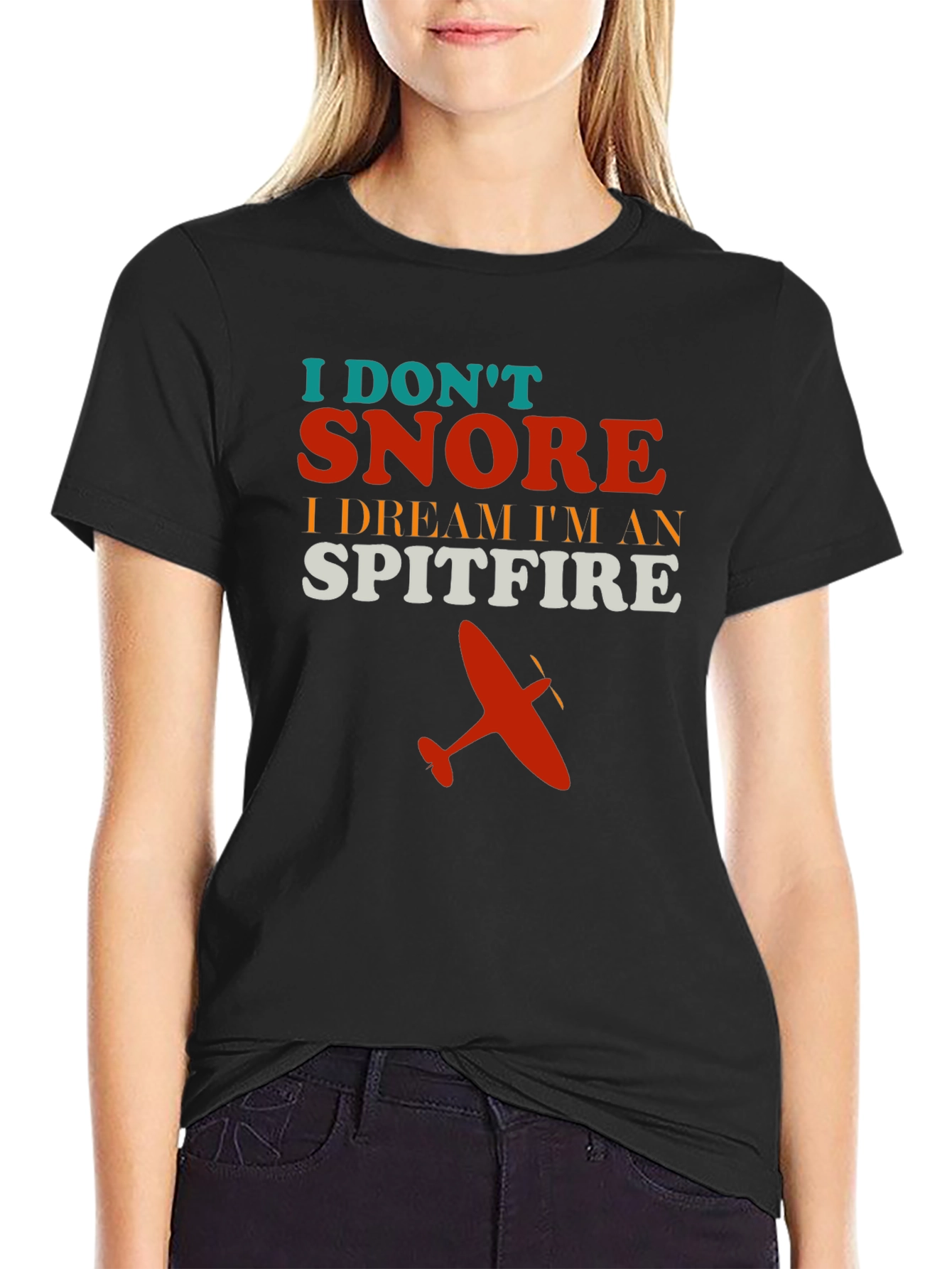 Camiseta Hombre No Ronco Soy un Spitfire