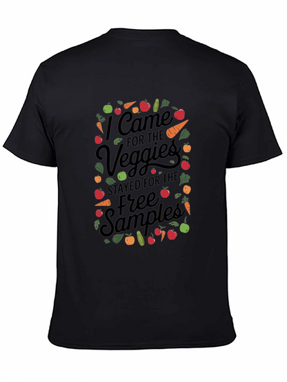 Camiseta Negra Veggie Free Samples