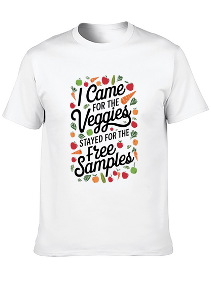Camiseta Negra Veggie Free Samples
