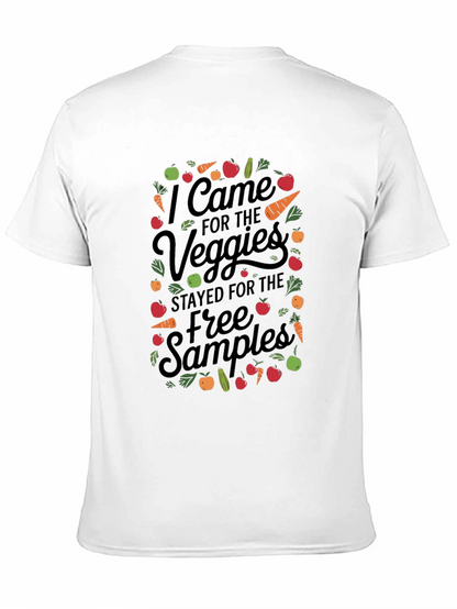 Camiseta Negra Veggie Free Samples