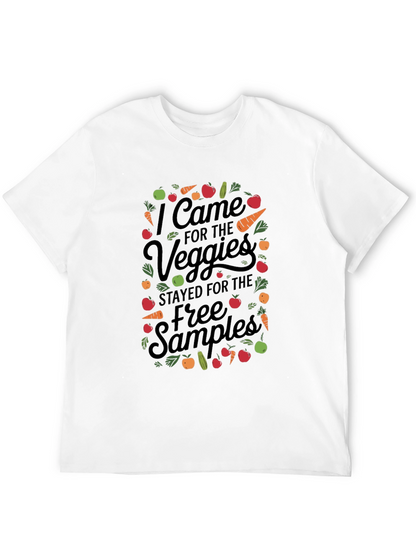 Camiseta Negra Veggie Free Samples