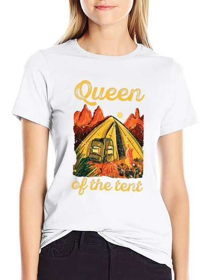 Camiseta Negra Reina de la Tienda
