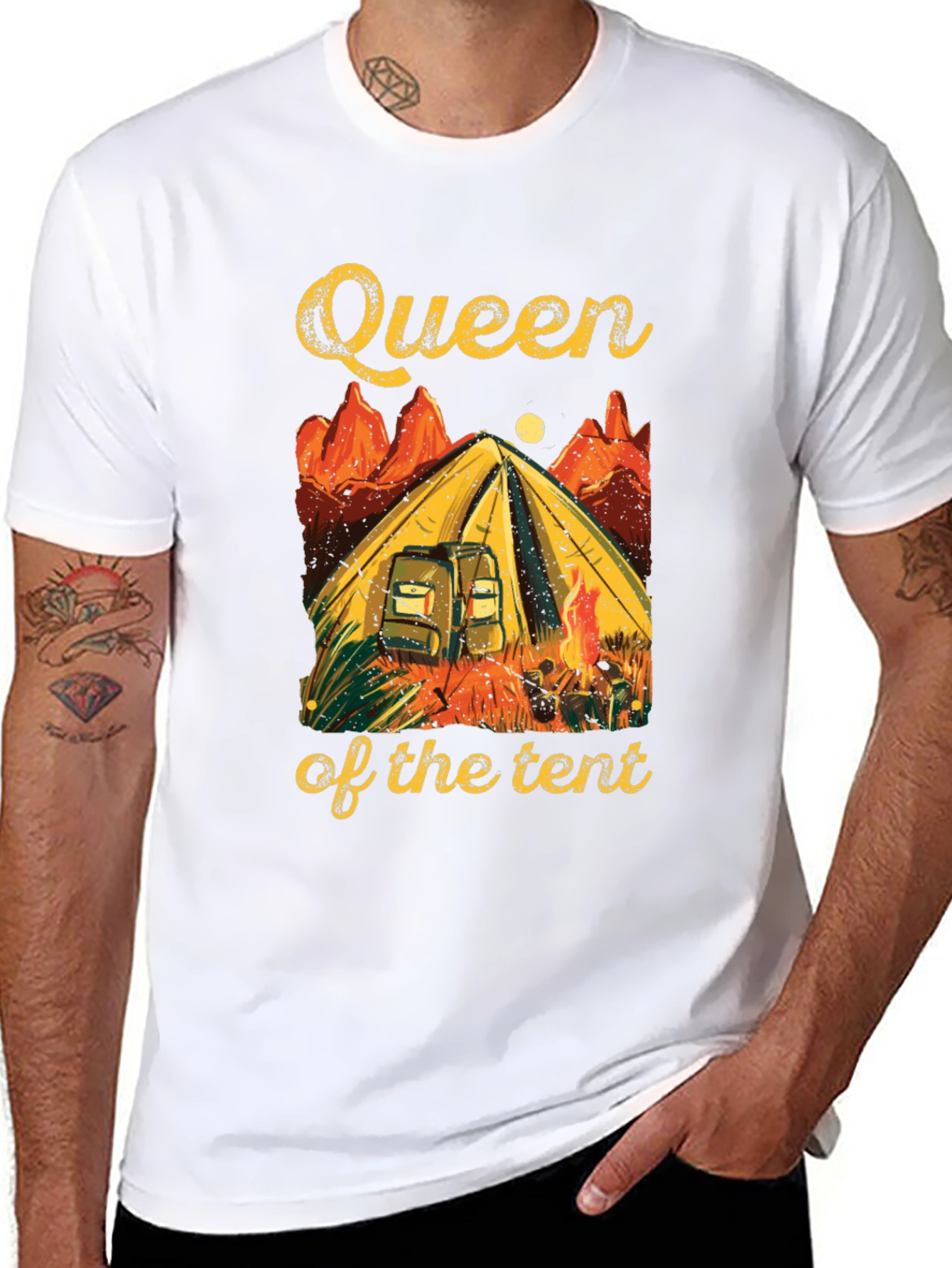 Camiseta Negra Reina de la Tienda