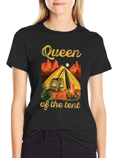 Camiseta Negra Reina de la Tienda