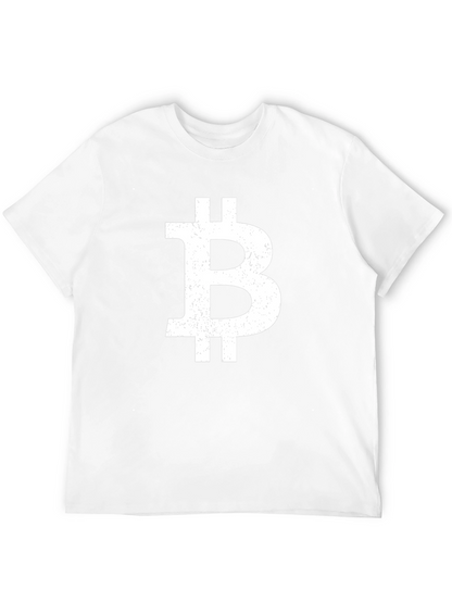 Camiseta Bitcoin Hombre - Diseño Clásico