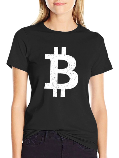 Camiseta Bitcoin Hombre - Diseño Clásico