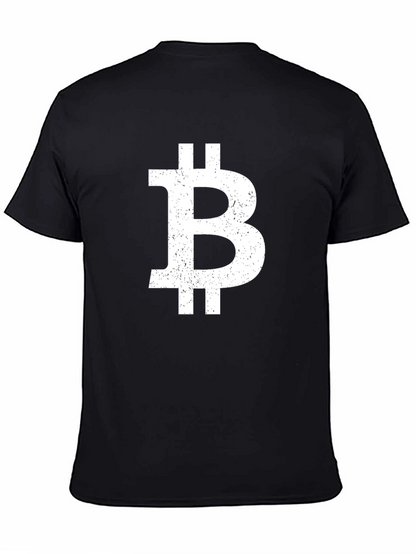 Camiseta Bitcoin Hombre - Diseño Clásico