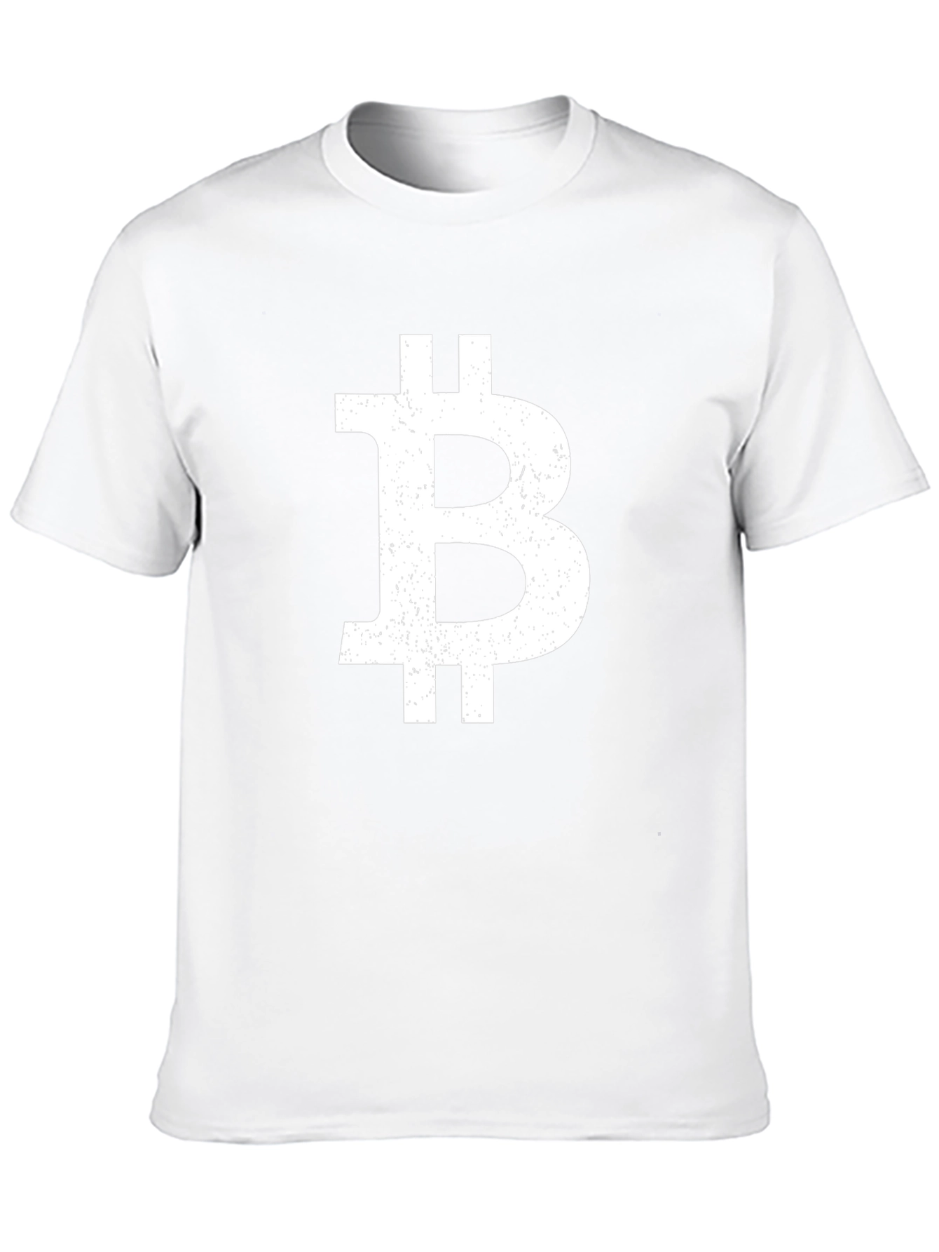 Camiseta Bitcoin Hombre - Diseño Clásico