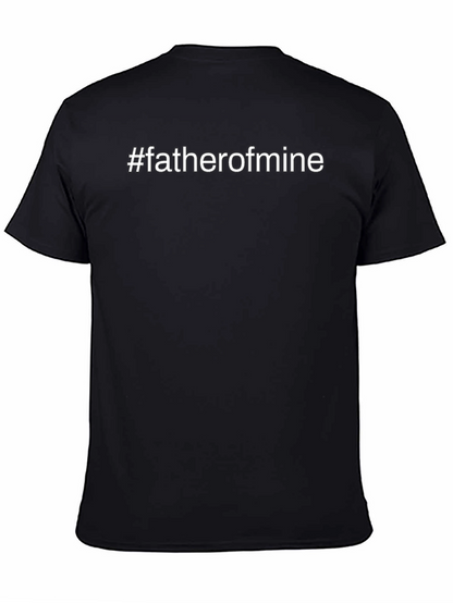Camiseta Negra #fatherofmine