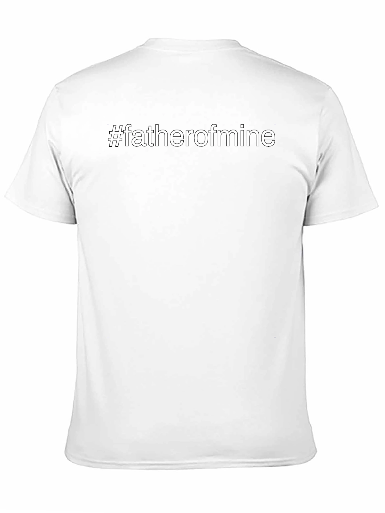 Camiseta Negra #fatherofmine