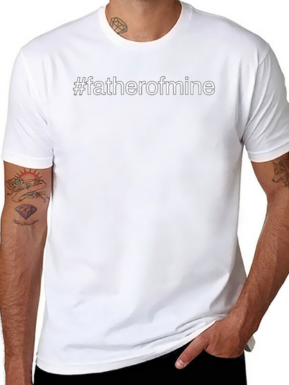 Camiseta Negra #fatherofmine