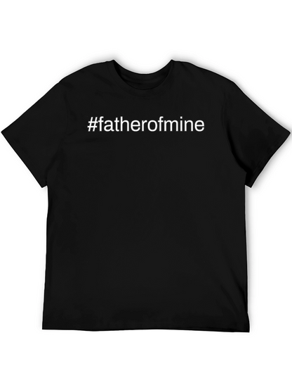 Camiseta Negra #fatherofmine