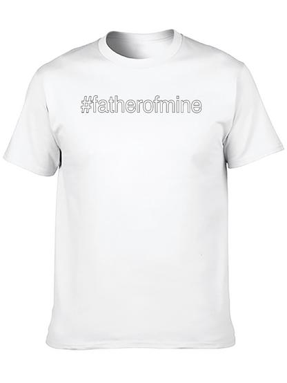 Camiseta Negra #fatherofmine