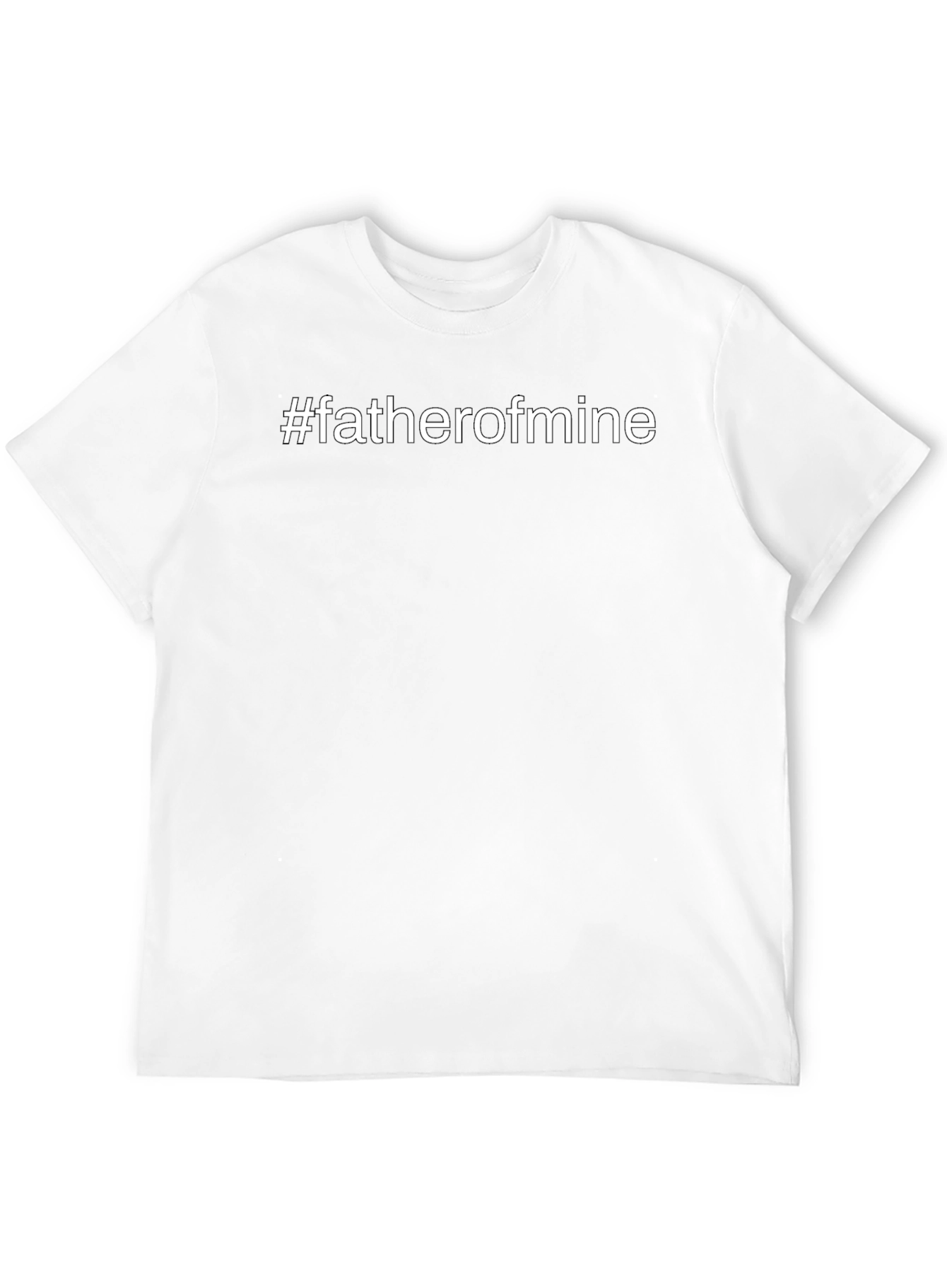 Camiseta Negra #fatherofmine