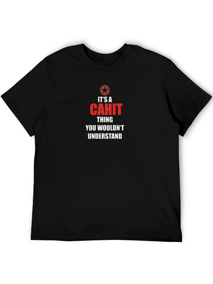 Camiseta Negra CAHIT Thing