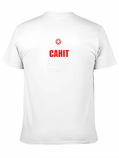 Camiseta Negra CAHIT Thing