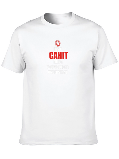 Camiseta Negra CAHIT Thing
