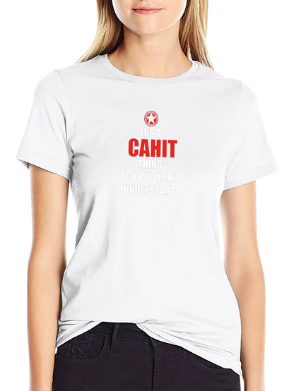 Camiseta Negra CAHIT Thing