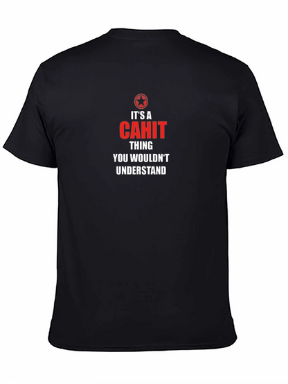 Camiseta Negra CAHIT Thing