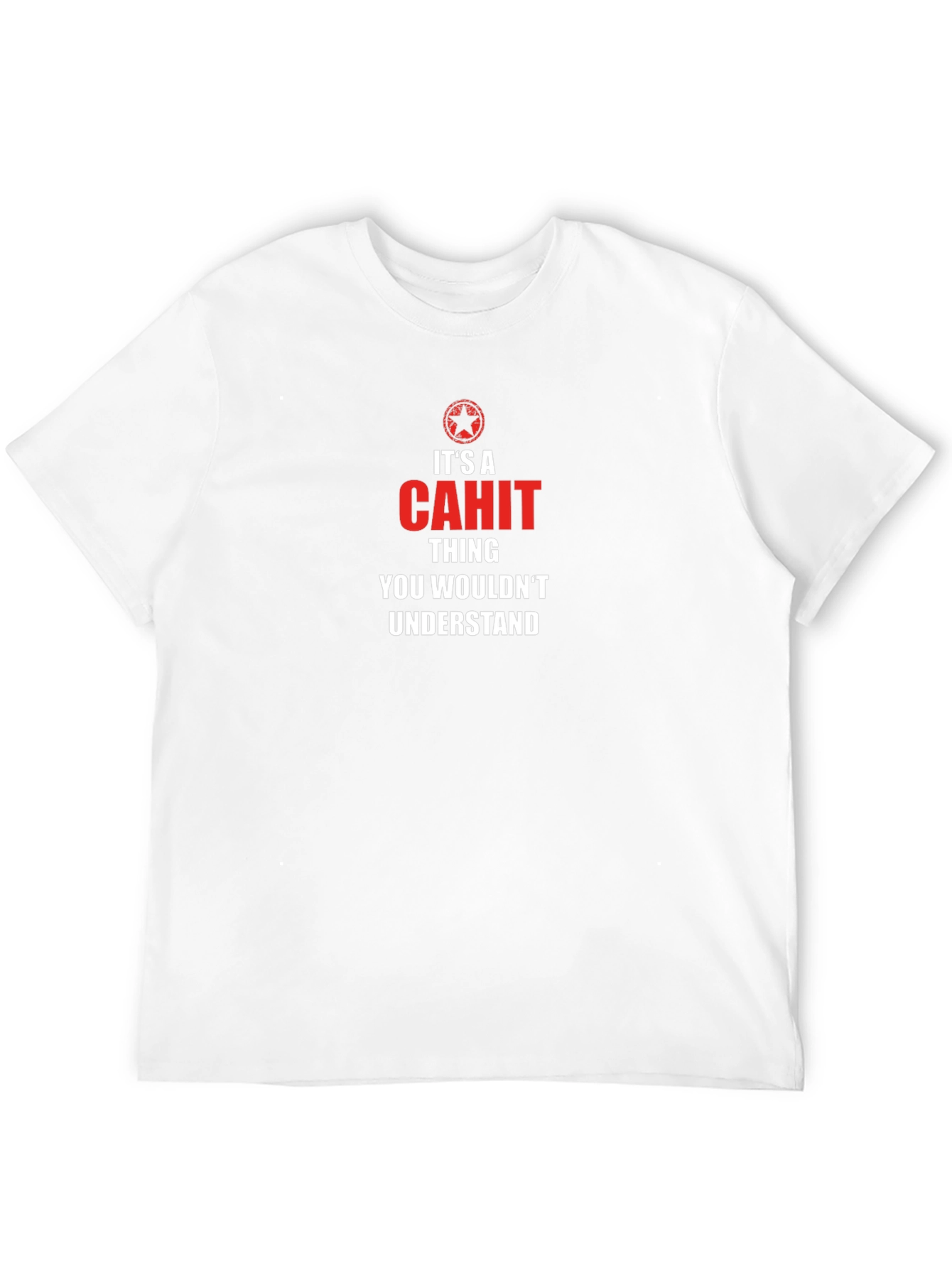 Camiseta Negra CAHIT Thing