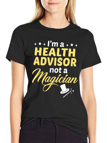 Camiseta Soy Asesor de Salud No Mago