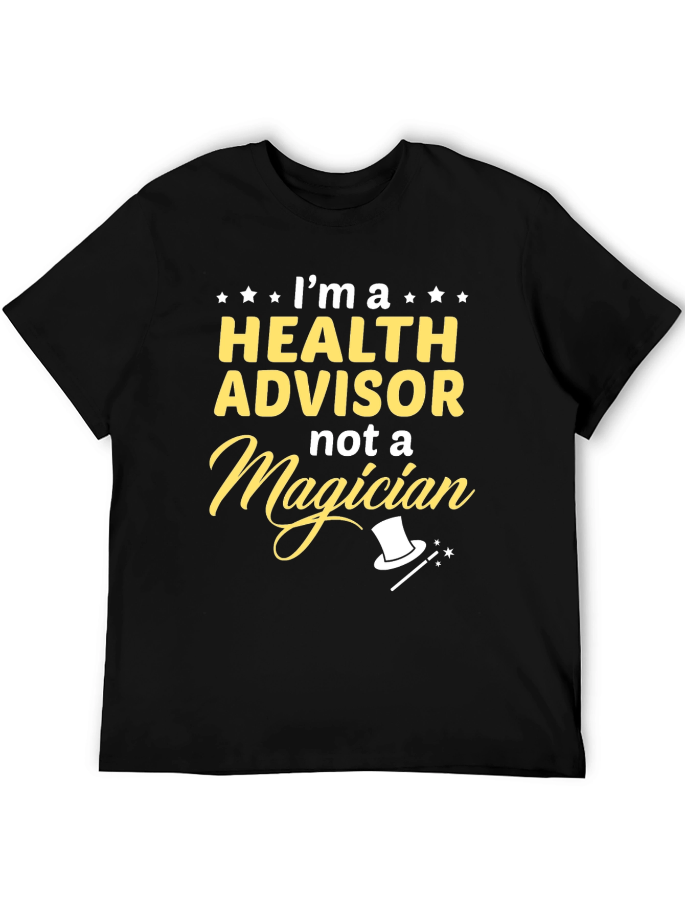 Camiseta Soy Asesor de Salud No Mago