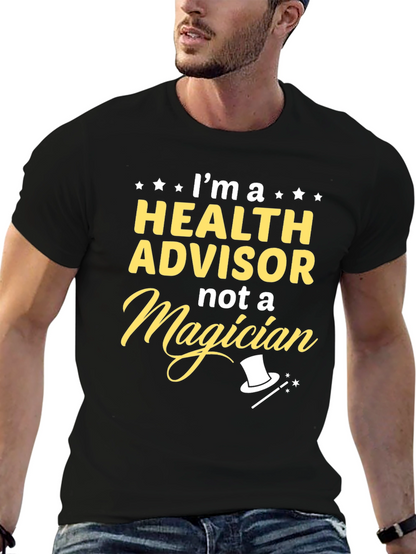Camiseta Soy Asesor de Salud No Mago