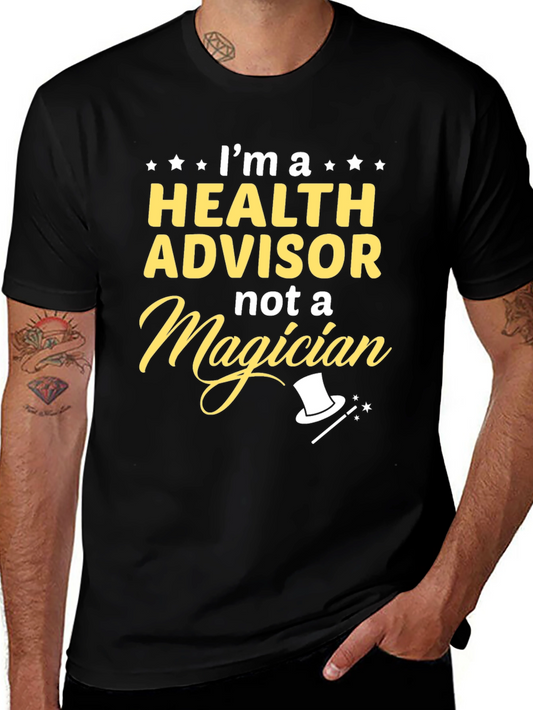 Camiseta Soy Asesor de Salud No Mago