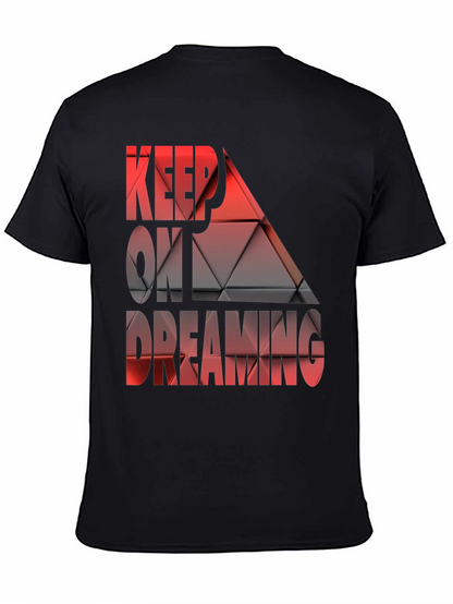 Camiseta Negra Keep On Dreaming