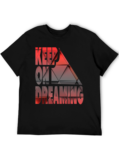 Camiseta Negra Keep On Dreaming