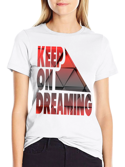 Camiseta Negra Keep On Dreaming