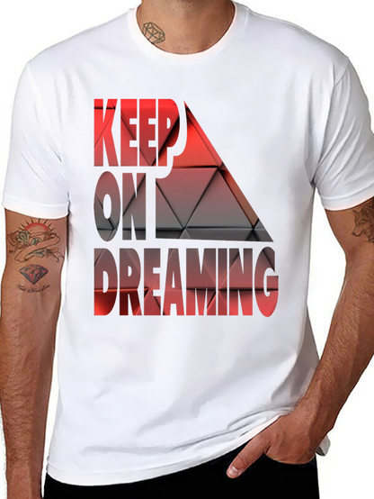 Camiseta Negra Keep On Dreaming