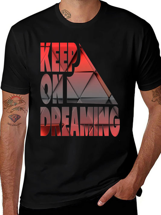 Camiseta Negra Keep On Dreaming
